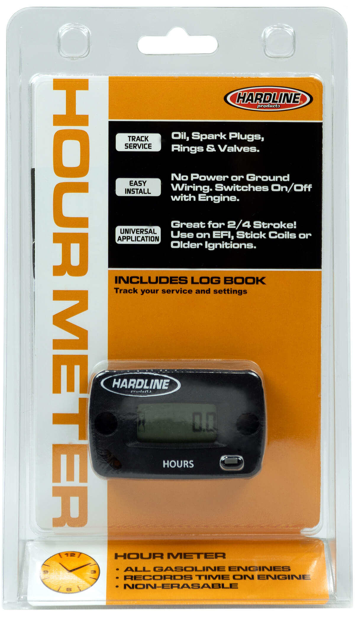 Hour Meter - For any Gasoline Engine