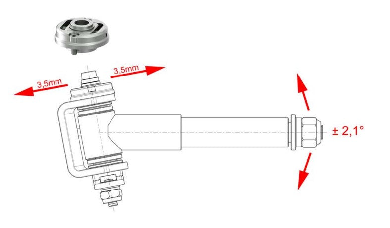 Ajusteur de solution de carrossage - M8