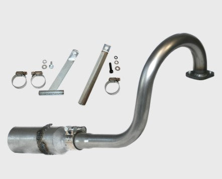 Briggs LO206 Pipe, Silencer, Clamps and Mount