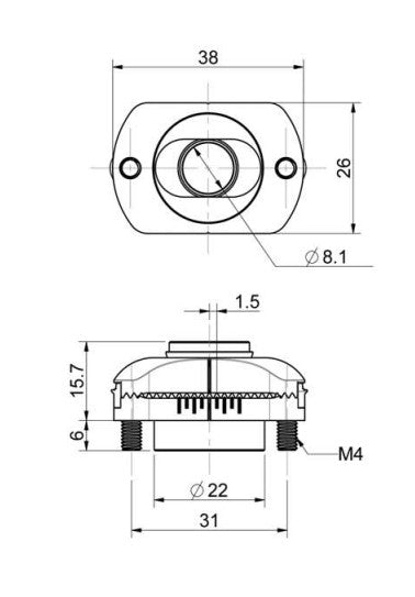 Ajusteur de solution de roulette - M8