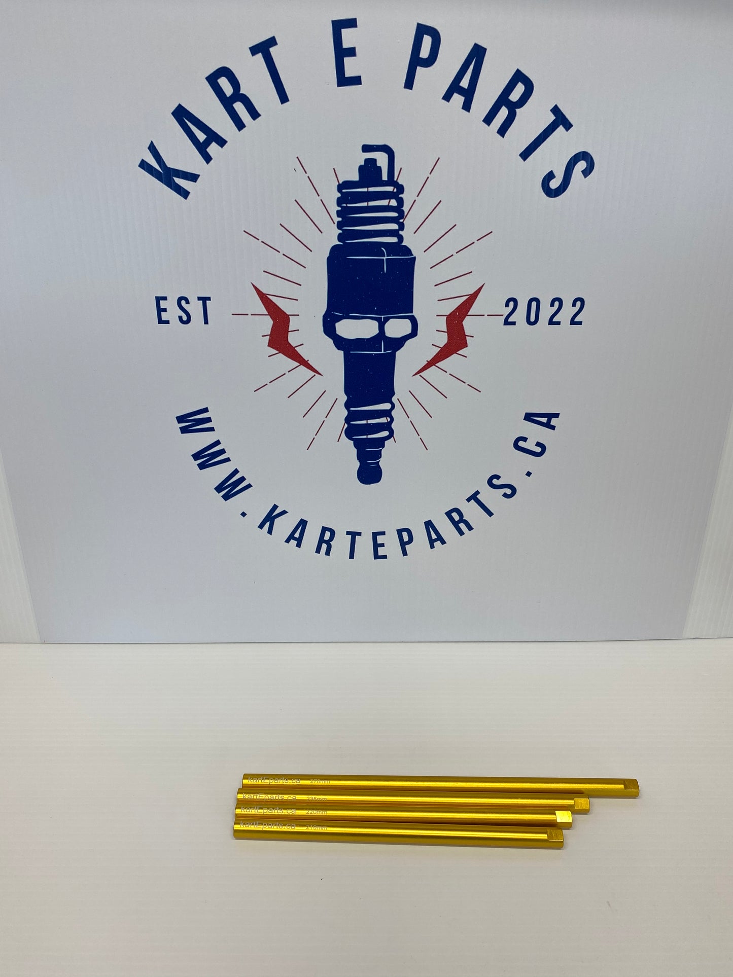 Round Tie Rod - Gold (Multiple Sizes Available)