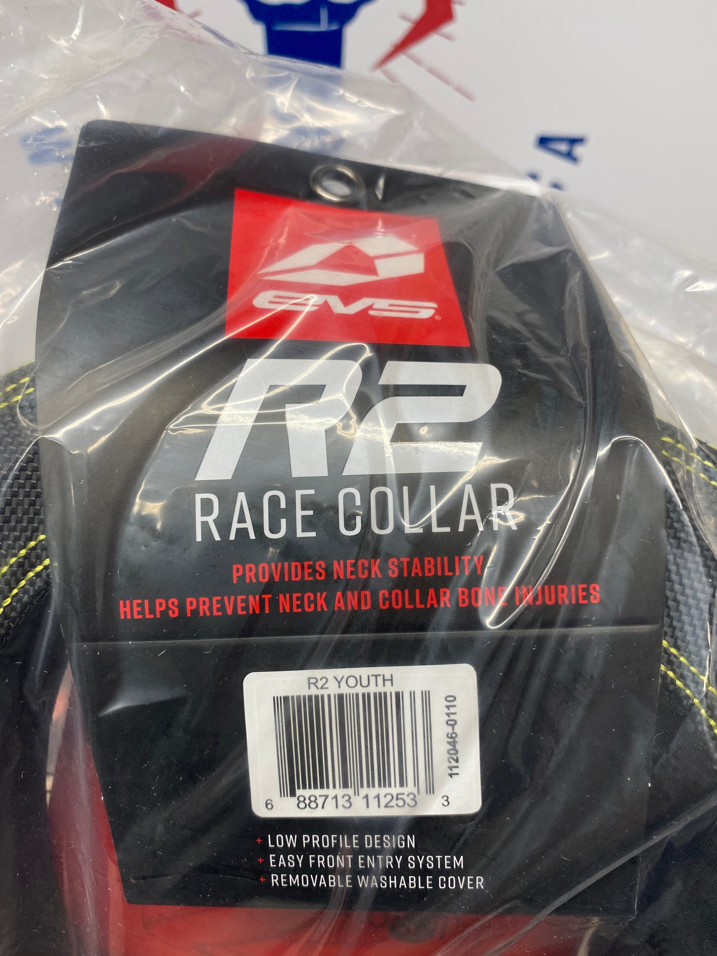 EVS R2 Race Collar-Adult or Youth- Soft